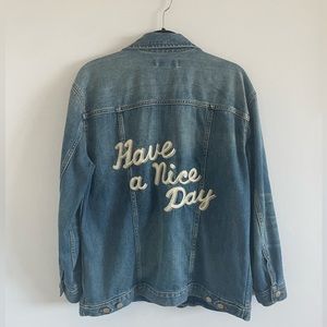 edit: SOLD madewell jean jacket
